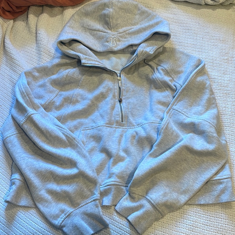 Scuba Oversized Half-Zip Hoodie
